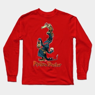 Quarantine Art: Plague Doctor Long Sleeve T-Shirt